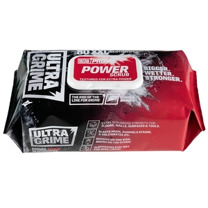 Uniwipe UltraGrime Pro Power Scrub Wipes – Pack 80 Huge Wipes